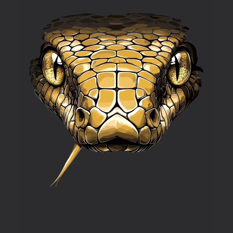 Serpent Python Cobra Mamba Serpent à sonnettes Serpent