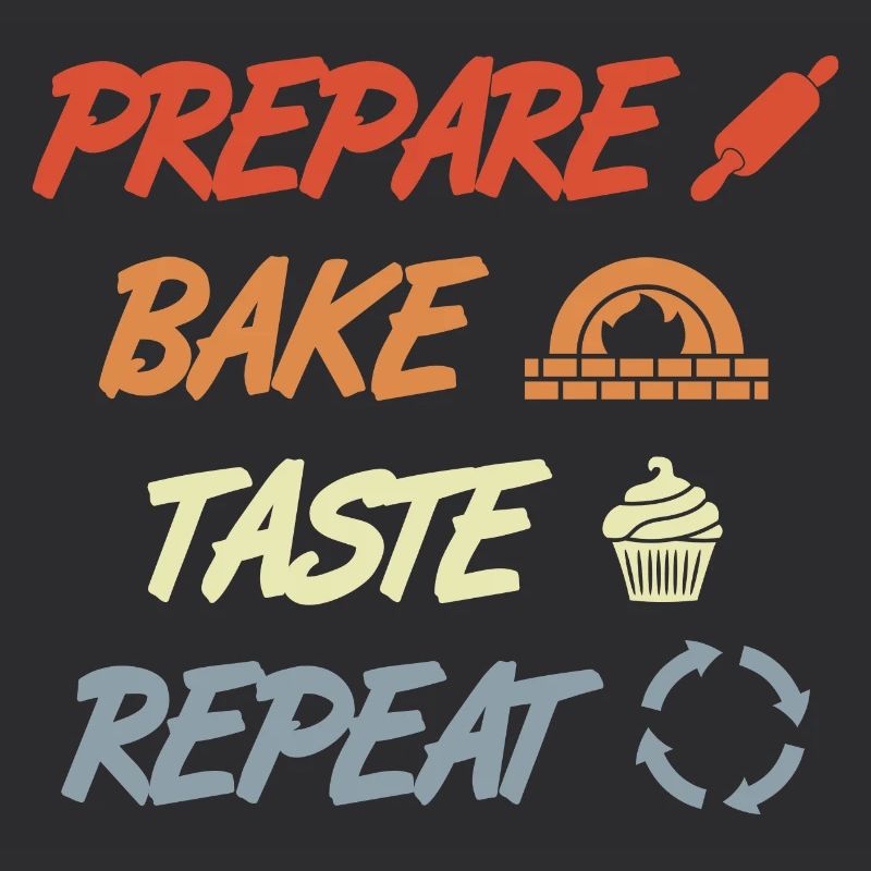 Préparer Cuire Goûter Répéter