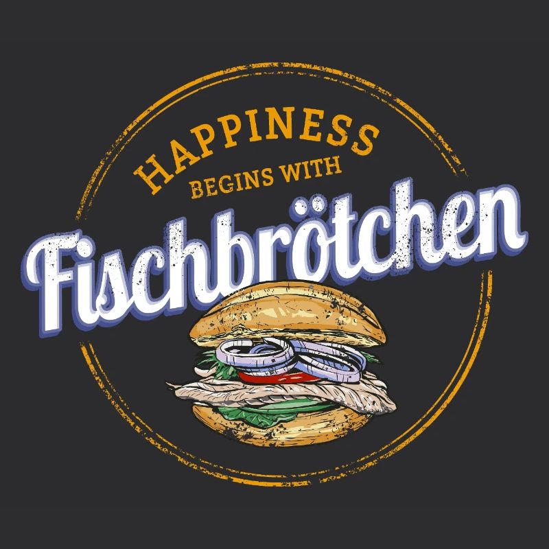 Fischbrötchen mit Matjes oder Bismarckhering