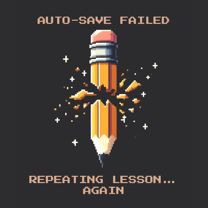 Autosave failed | Repeat lesson