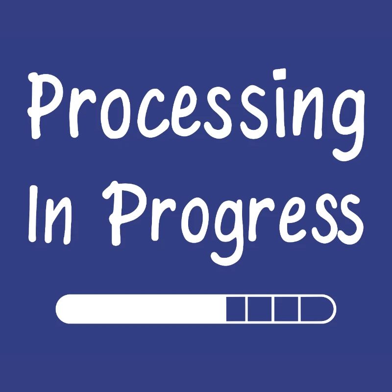 Processing In Progress Loading Bar Statement