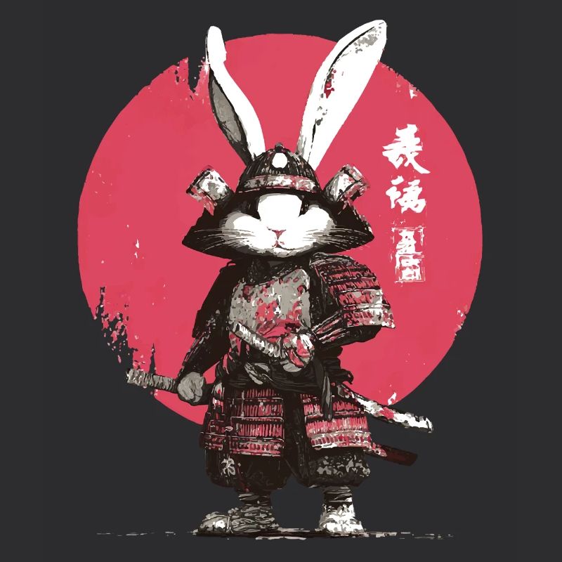 Bunny Samurai in Armor