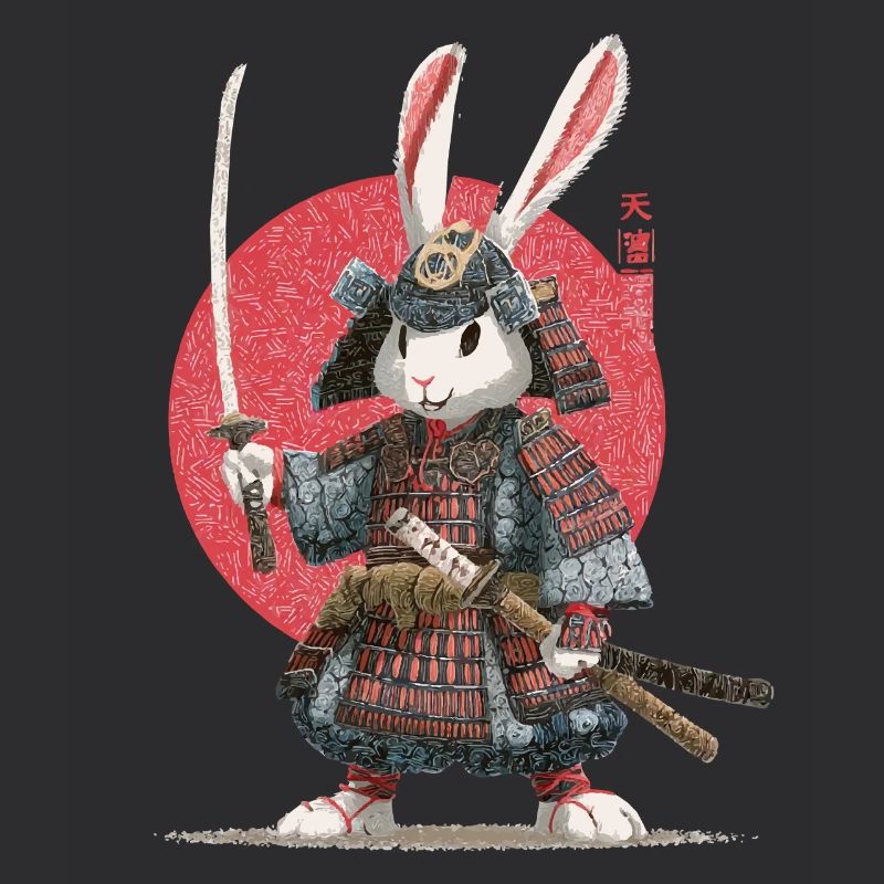 Bunny Samurai in Armor