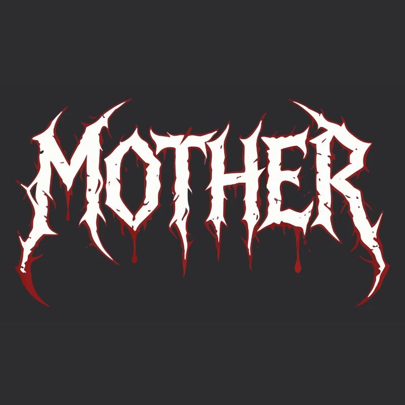 Metal Mutter Rock Musik Hardcore Mama Design
