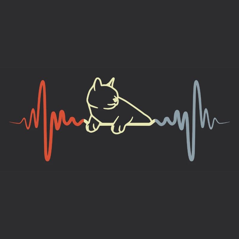 Cat Pulse Pulse Vintage Look