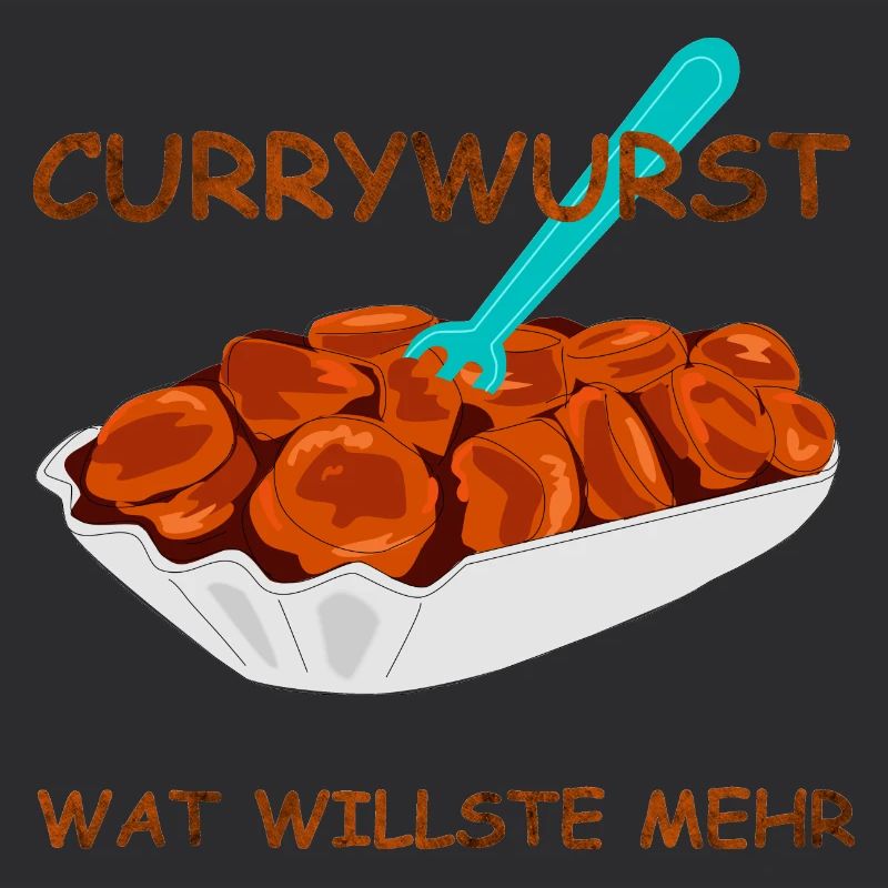 speise currywurst spruch