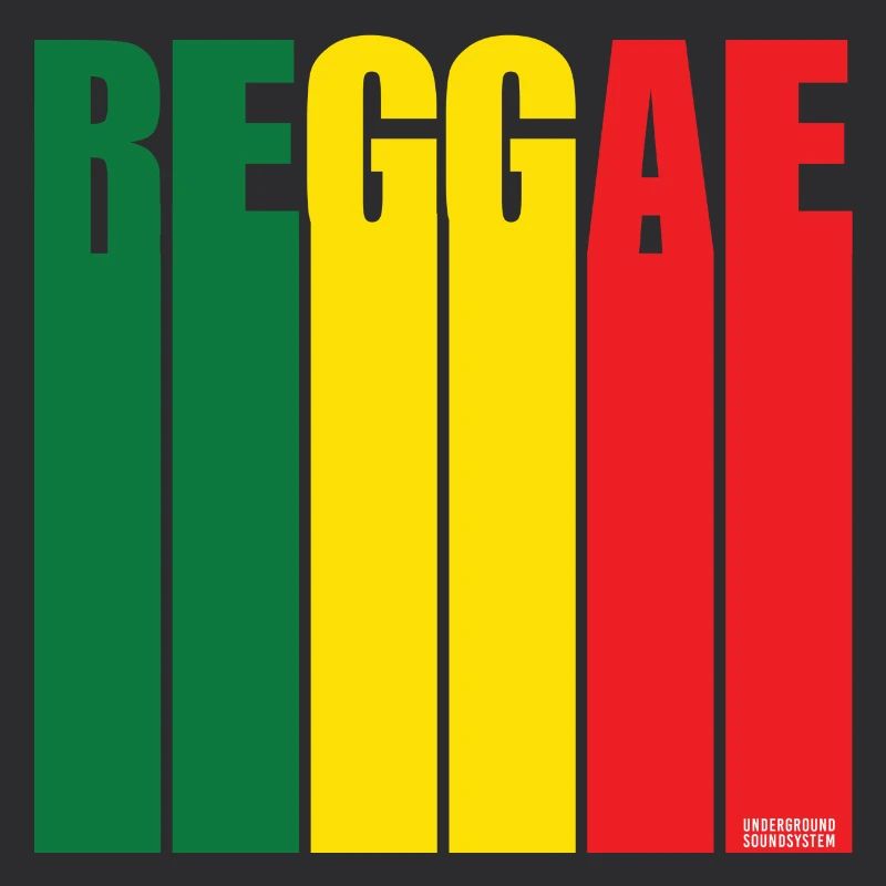 Reggae Farbblock Banner