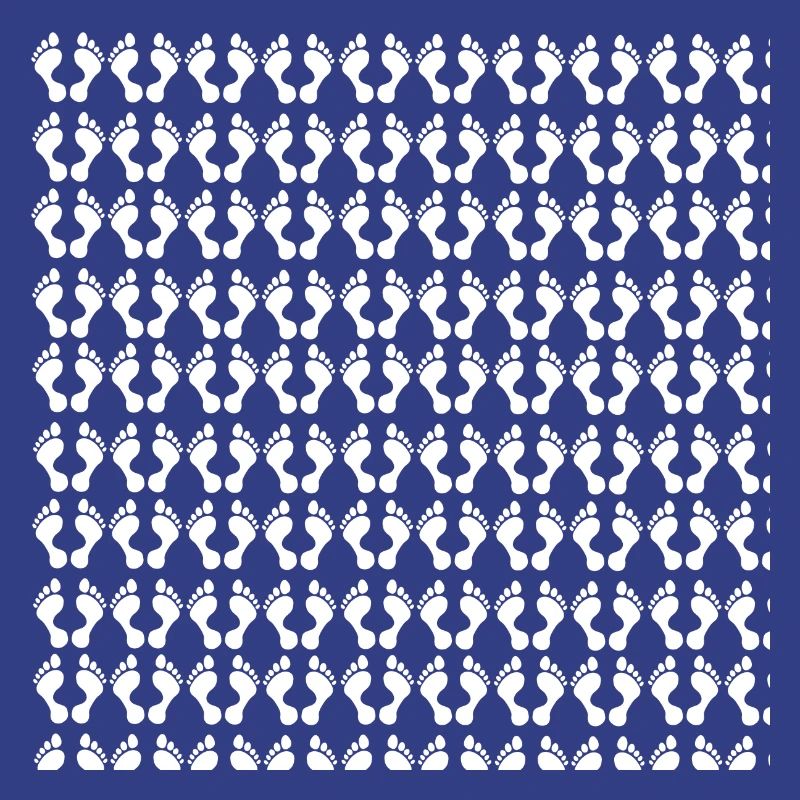 customized, feet pattern
