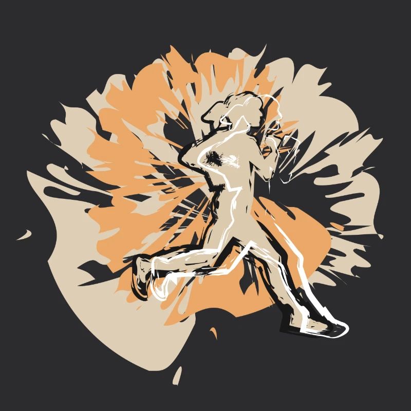 Coureur au marathon