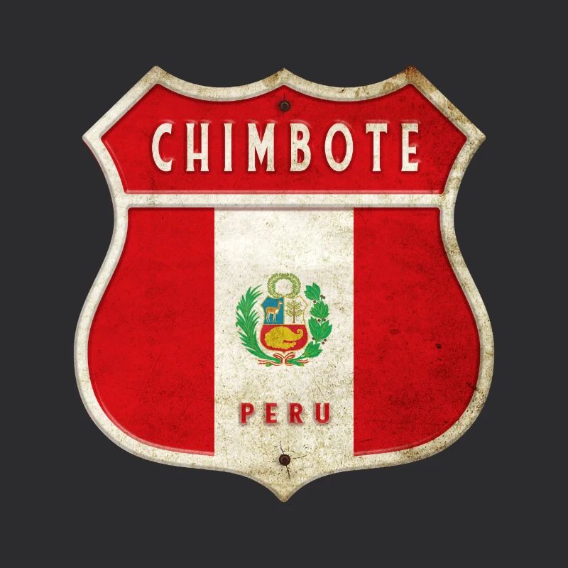 Design du drapeau de Chimbote (Pérou)