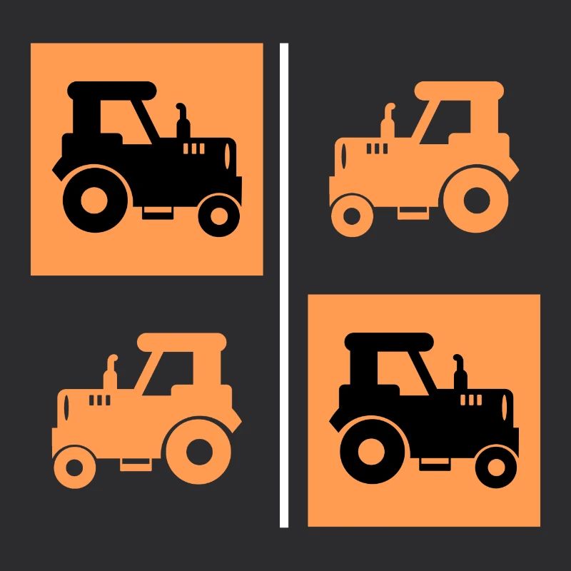 Ackerbau Landwirtschaft Schlepper Traktor Bauer