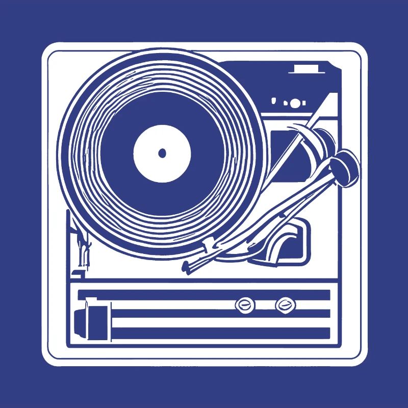 Retro Design Turntable