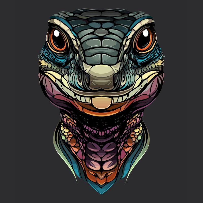 Waran Echse Reptil Komodowaran Bindenwaran Lizard