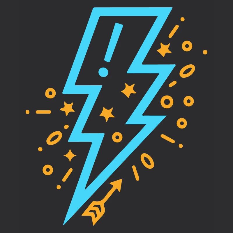 Lightning with Young and Vigorous Style