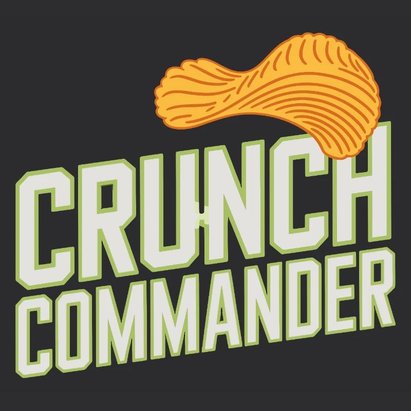 Crunch Commander Nibbler Chips Fan Snack