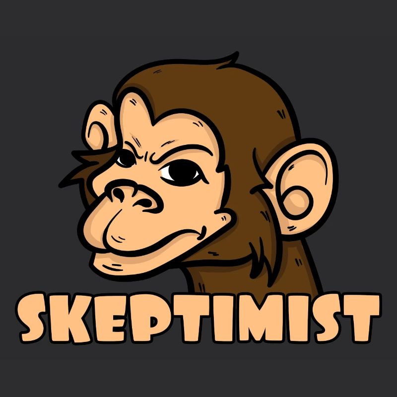 Skeptiker Affe - Skeptimist