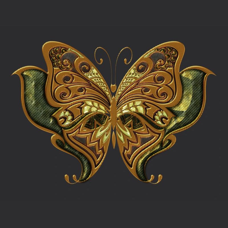 Superbe papillon élégant.