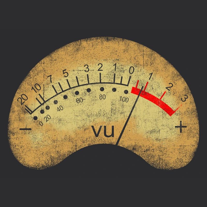 Analoges VU-Messgerät