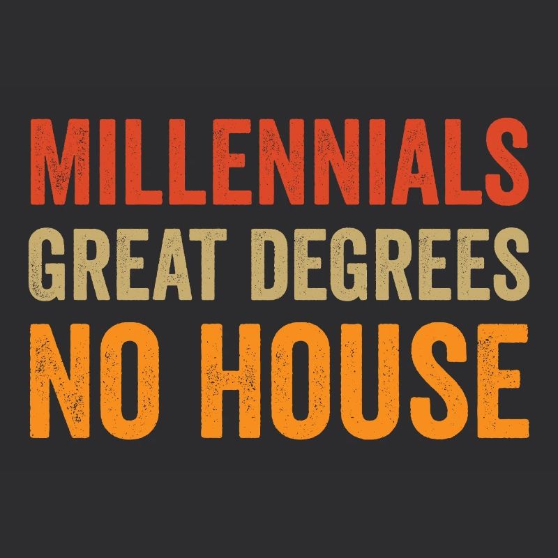Millennials : Excellents diplômes. Pas de maison.