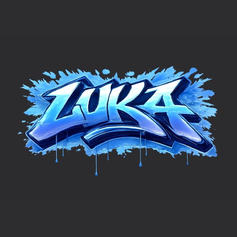 LUKA GRAFFITI NAME FOR PERFECT GIFT PRINTABLE 