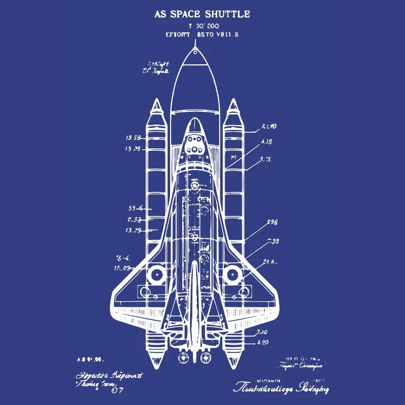 Plan de la navette spatiale