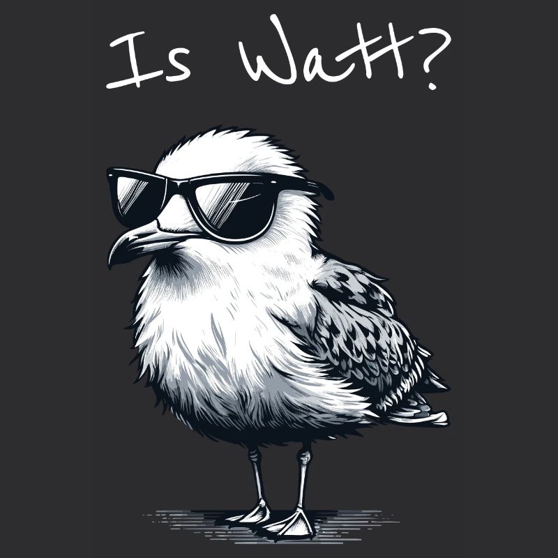 Is Watt Coole Möwe Urlaub Nordsee