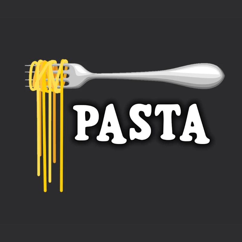 Illustration of Spaghetti with Fork