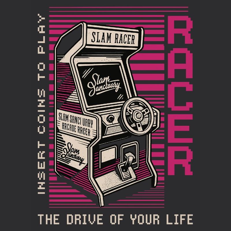 Racer Arcade Neon Retro