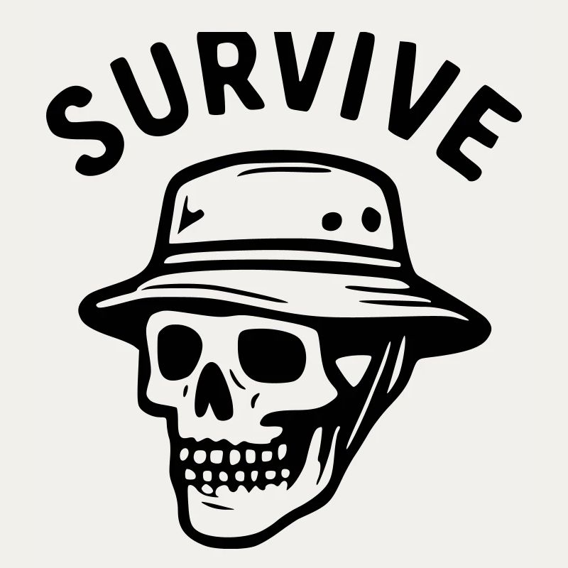 Survive - skull