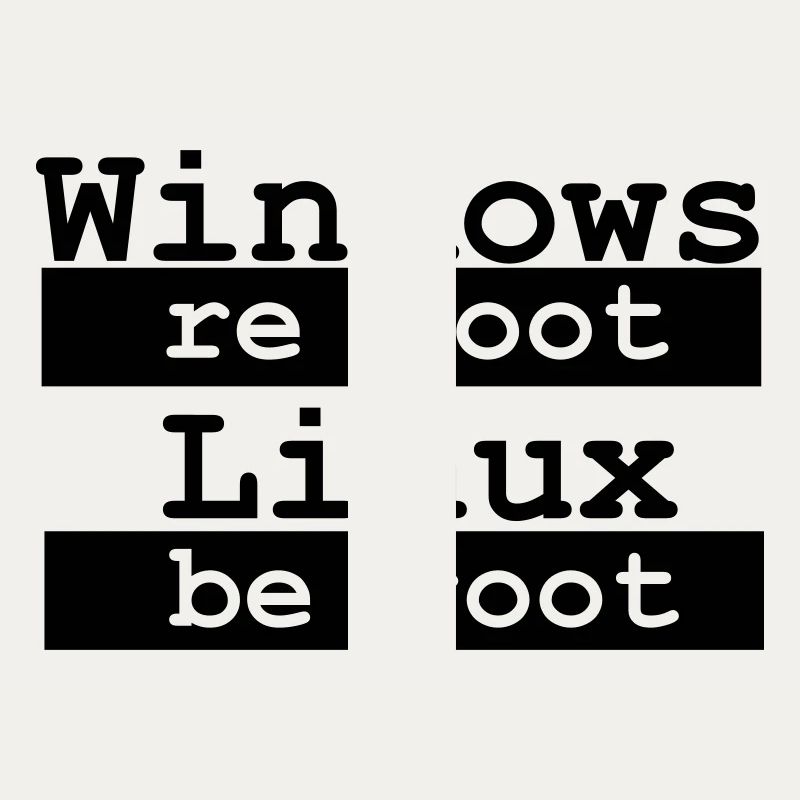 Windows re boot - Linux be root