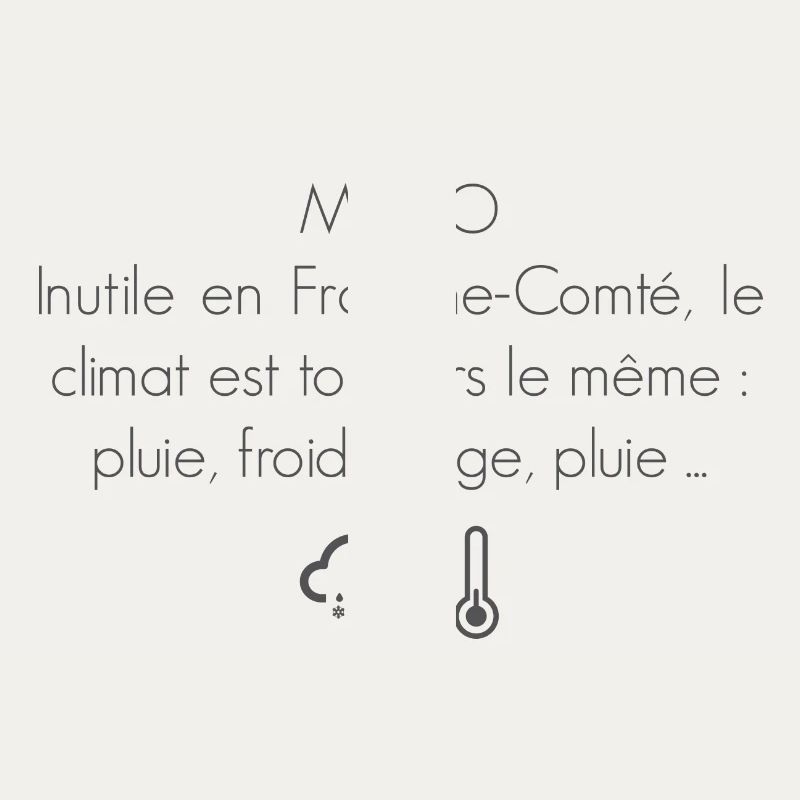 Franche Comté Humour météo