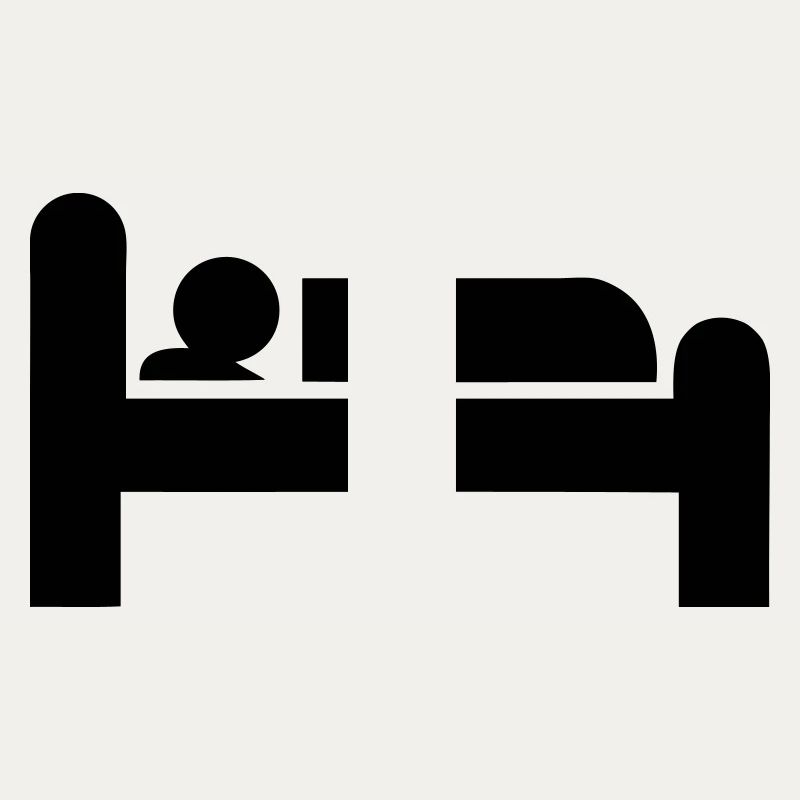 Icon bed sleeping