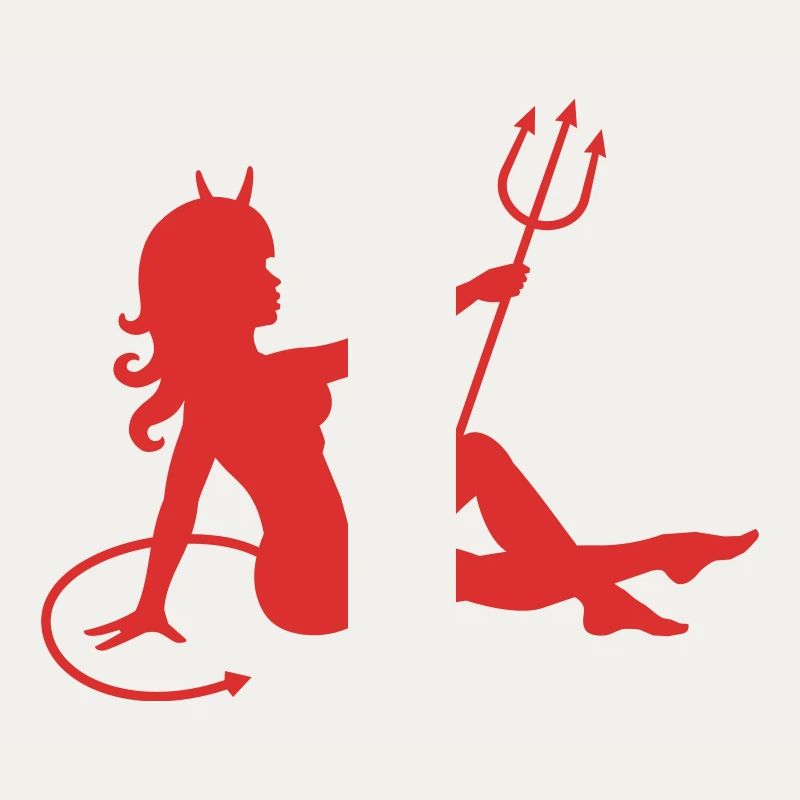 Erotisch Teufel Mädchen