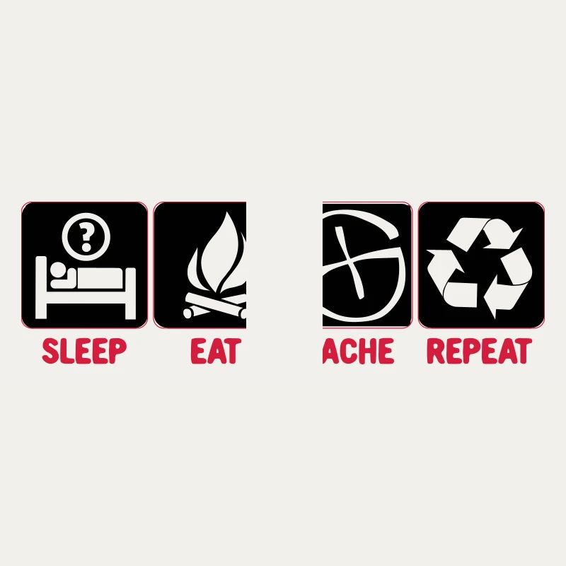 Sleep, Eat, Cache, Repeat