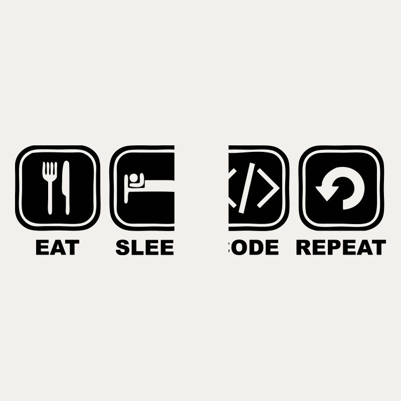 Eat, sleep, Code, Repeat