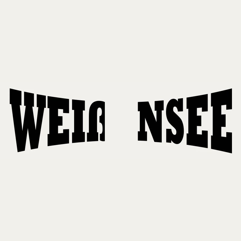 Weissensee lettering