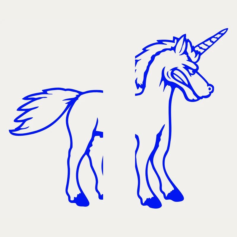 Unicorn Evil Angry Attack Teeth Grinding Sour