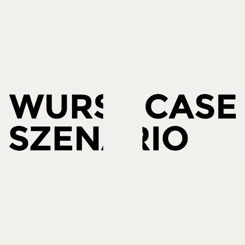 WURST CASE SZENARIO schwarz