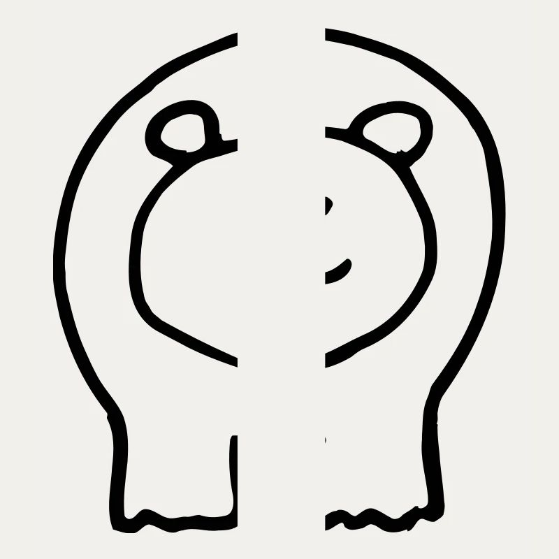 Bear printed 2 sides