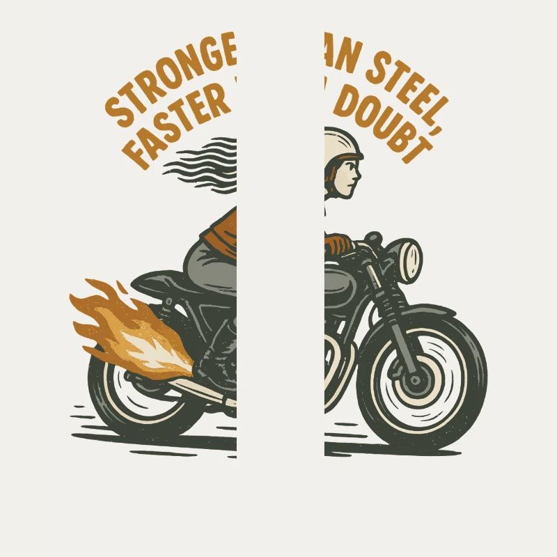 Moto plus forte que l’acier, plus rapide que le doute