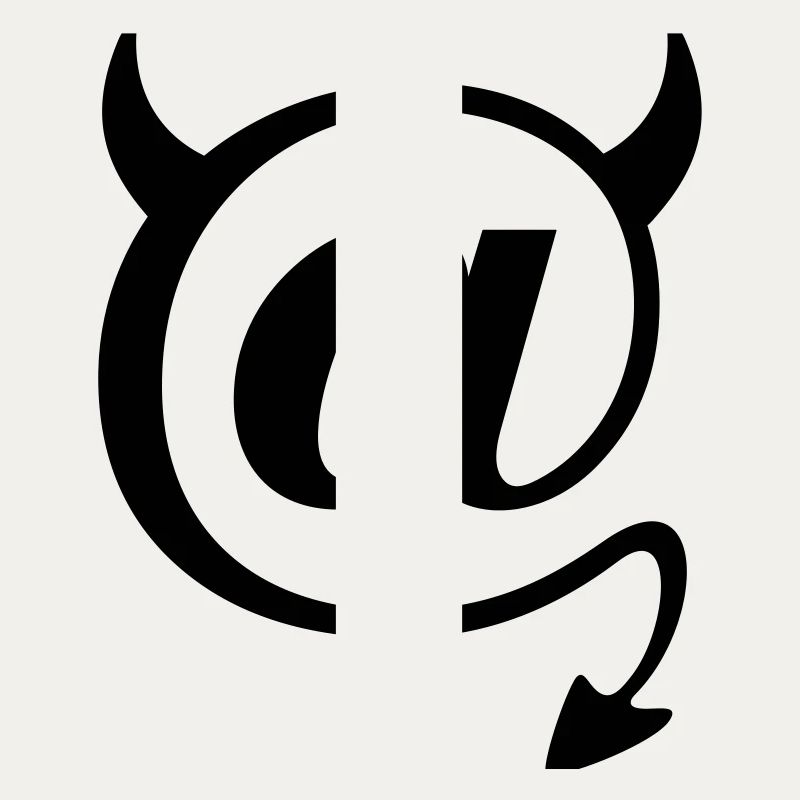 Devil @ Teufel Nerd Symbol Programmierer IT