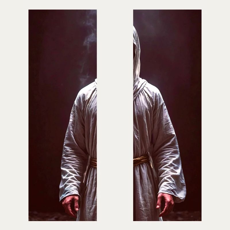 Noppera-bō ghost standing motionless,