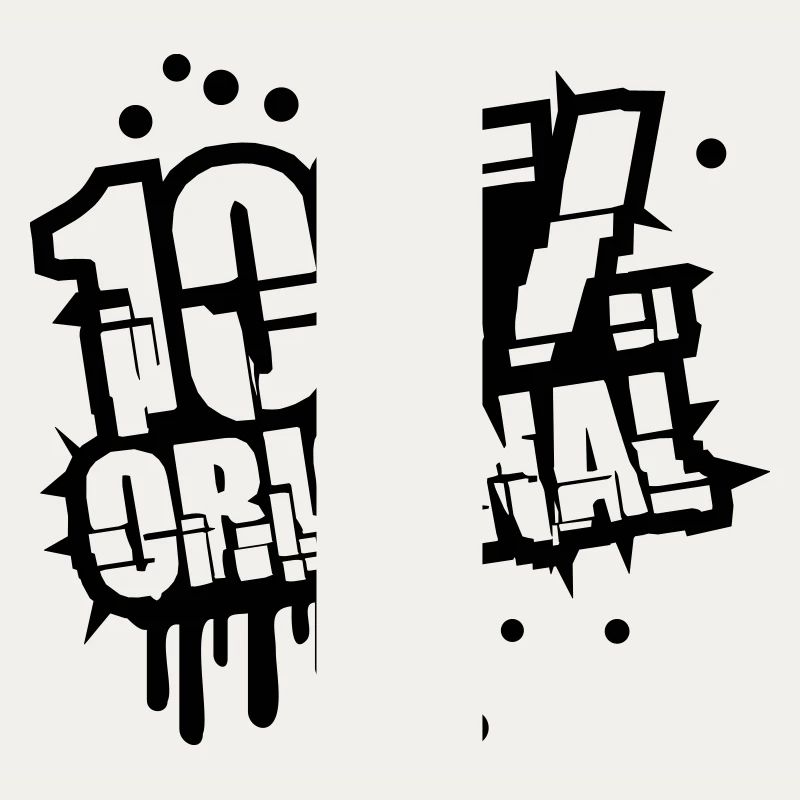 Stempel Graffiti 100 % Original