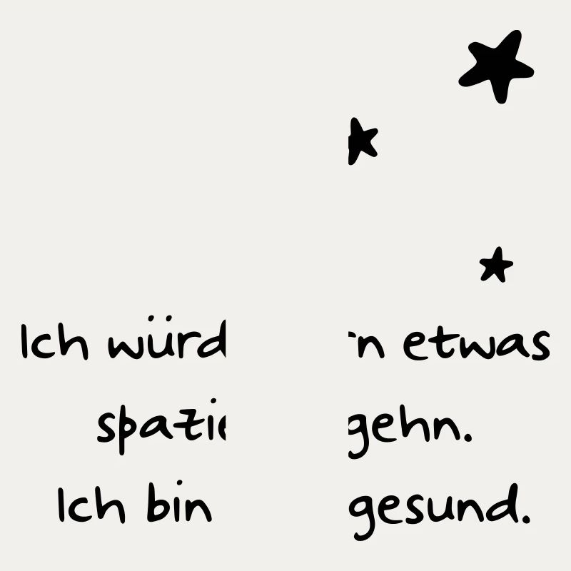 Ich bin kerngesund