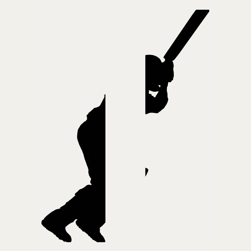 Cricket Player (Vector)