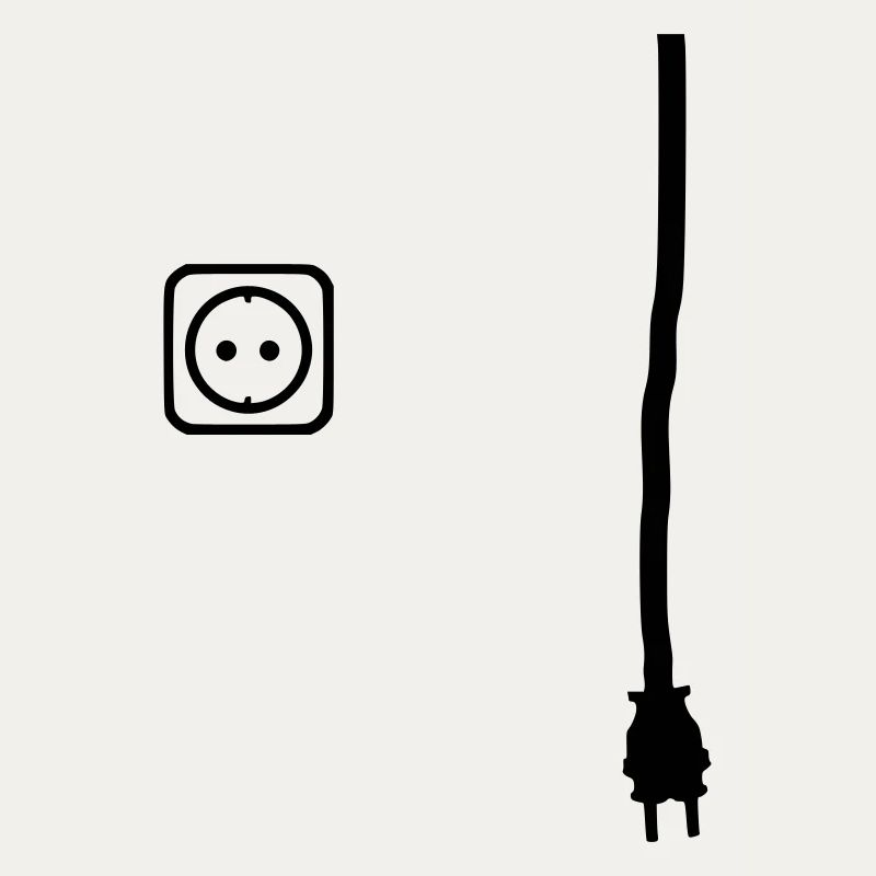 Connector and socket to put power on things