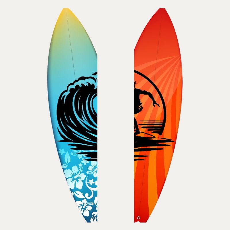 Surfer Surfbrett
