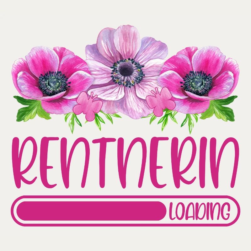 Rentnerin Loading Rente Ruhestand Rentner Blumen