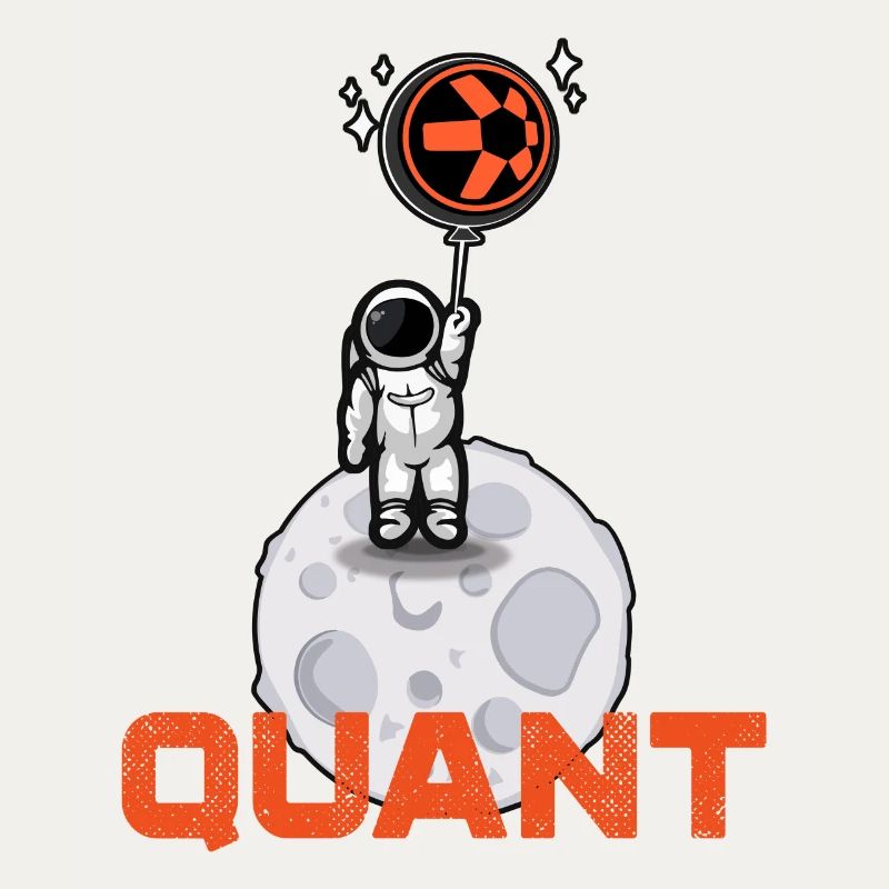 Quant Krypto Shirt Crypto Blockchain Geld Geschenk