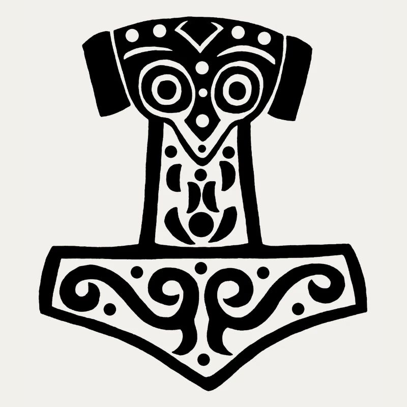 Marteau de Thor noir